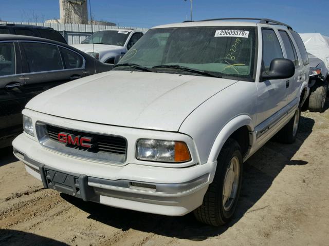 1GKCS13WXV2500728 - 1997 GMC JIMMY Սպիտակ լուսանկար 2