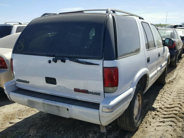 1GKCS13WXV2500728 - 1997 GMC JIMMY Սպիտակ լուսանկար 4