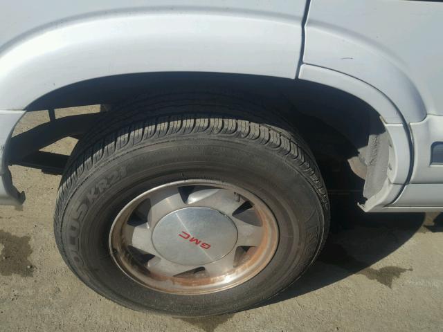 1GKCS13WXV2500728 - 1997 GMC JIMMY Սպիտակ լուսանկար 9