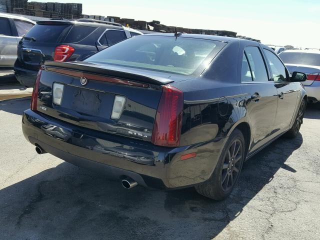 1G6DC67A550180130 - 2005 CADILLAC STS BLACK photo 4