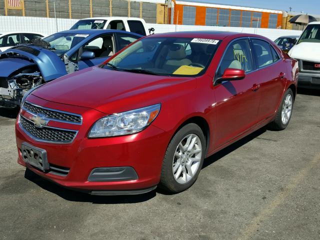 1G11D5RR1DF102149 - 2013 CHEVROLET MALIBU 1LT 栗色 照片 2