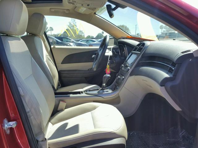 1G11D5RR1DF102149 - 2013 CHEVROLET MALIBU 1LT 栗色 照片 5