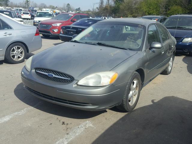 1FAFP55202A225602 - 2002 FORD TAURUS SES BEIGE photo 2