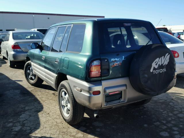 JT3GP10V6W7038204 - 1998 TOYOTA RAV4 GREEN photo 3