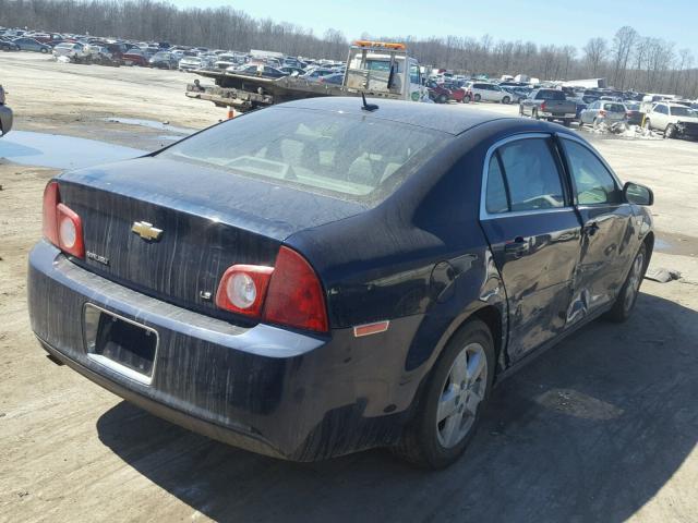 1G1ZG57B98F179079 - 2008 CHEVROLET MALIBU LS ლურჯი ფოტო 4