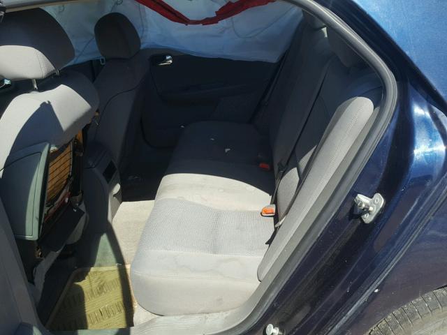 1G1ZG57B98F179079 - 2008 CHEVROLET MALIBU LS ლურჯი ფოტო 6