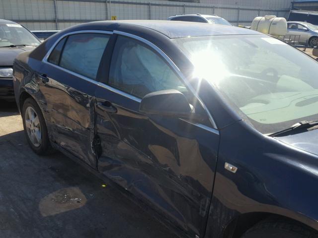 1G1ZG57B98F179079 - 2008 CHEVROLET MALIBU LS ლურჯი ფოტო 9