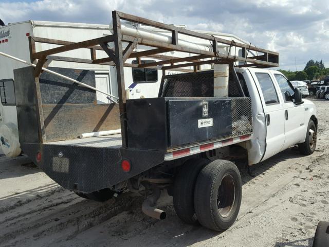 1FTWW32P97EB14435 - 2007 FORD F350 SUPER WHITE photo 4