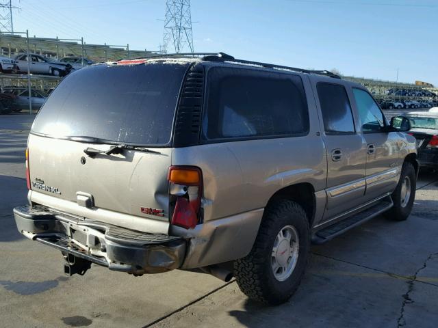 3GKFK16Z52G269050 - 2002 GMC YUKON XL K TAN photo 4