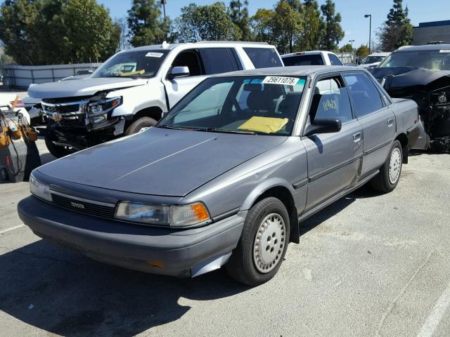 JT2SV21E1K0271273 - 1989 TOYOTA CAMRY DLX GRAY photo 2