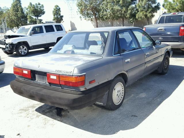 JT2SV21E1K0271273 - 1989 TOYOTA CAMRY DLX GRAY photo 4