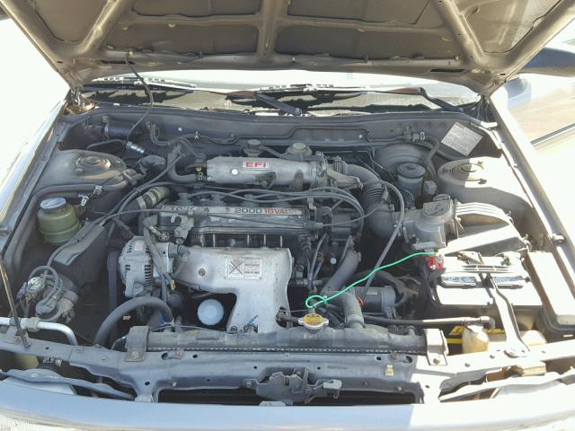 JT2SV21E1K0271273 - 1989 TOYOTA CAMRY DLX GRAY photo 7