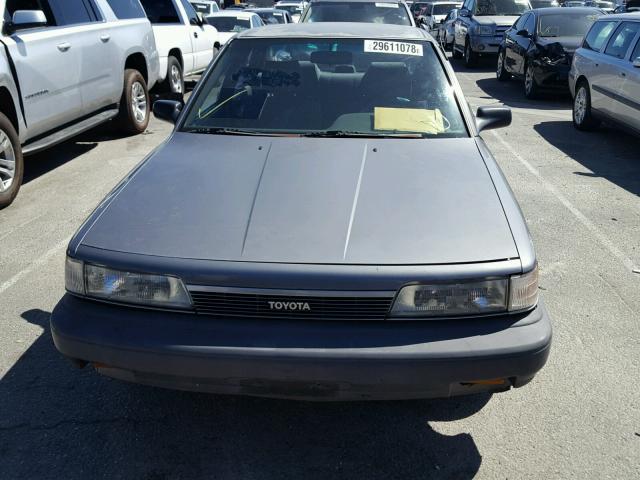 JT2SV21E1K0271273 - 1989 TOYOTA CAMRY DLX GRAY photo 9