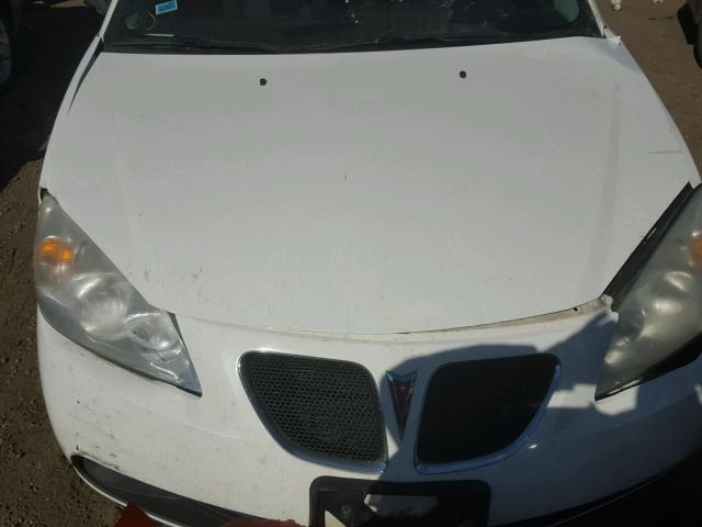 1G2ZF57B584149975 - 2008 PONTIAC G6 VALUE L WHITE photo 7