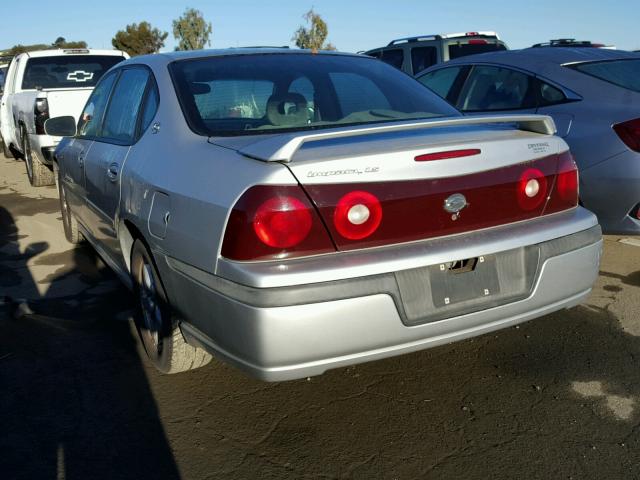 2G1WH52K439218203 - 2003 CHEVROLET IMPALA LS SILVER photo 3