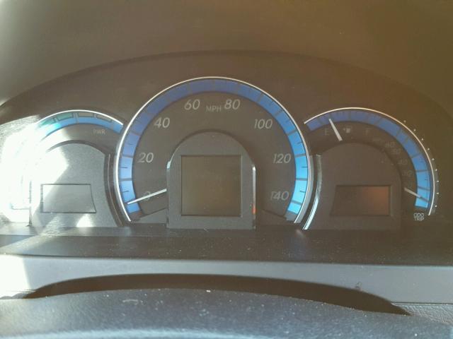 4T1BD1FKXDU074984 - 2013 TOYOTA CAMRY HYBR ყვითელი ფოტო 8