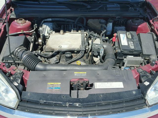 1G1ZU64864F209401 - 2004 CHEVROLET MALIBU MAX RED photo 7