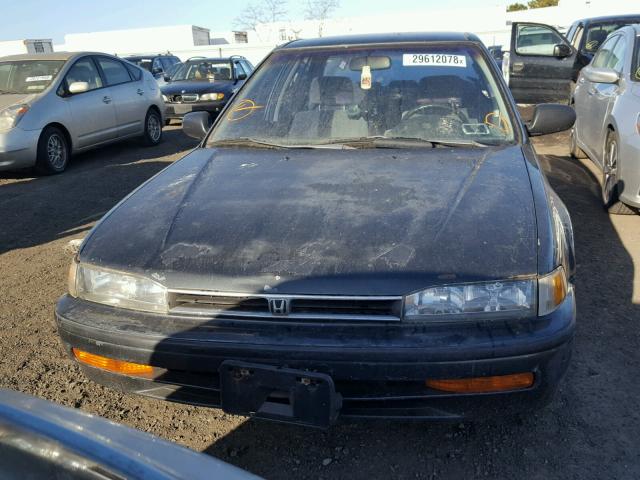 1HGCB7656NL015631 - 1992 HONDA ACCORD LX GRAY photo 9