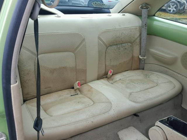 3VWCS21C11M412094 - 2001 VOLKSWAGEN NEW BEETLE 绿色 照片 6