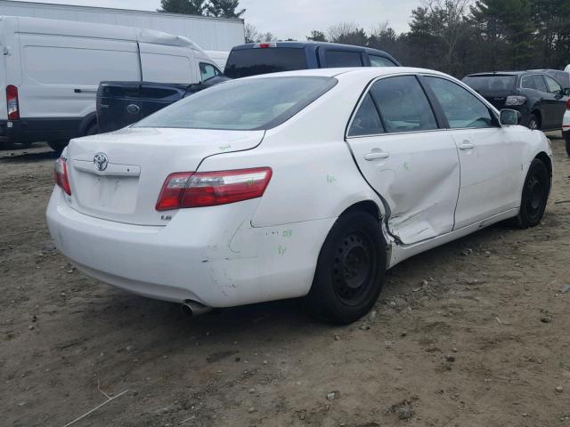 4T1BE46K58U745868 - 2008 TOYOTA CAMRY CE WHITE photo 4