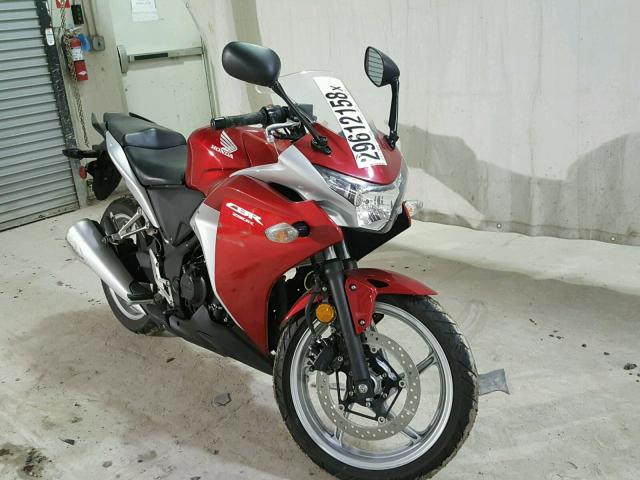 MLHMC410XC5207630 - 2012 HONDA CBR250 R RED photo 1