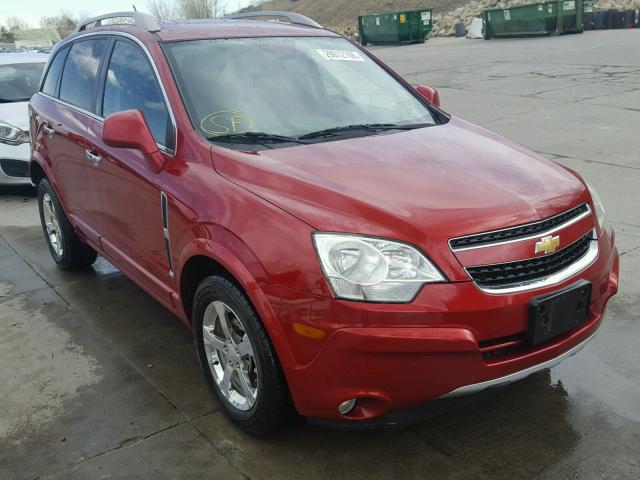 3GNAL3EK1DS622197 - 2013 CHEVROLET CAPTIVA LT RED photo 1