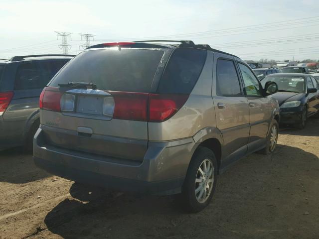 3G5DA03E75S508866 - 2005 BUICK RENDEZVOUS BEIGE photo 4