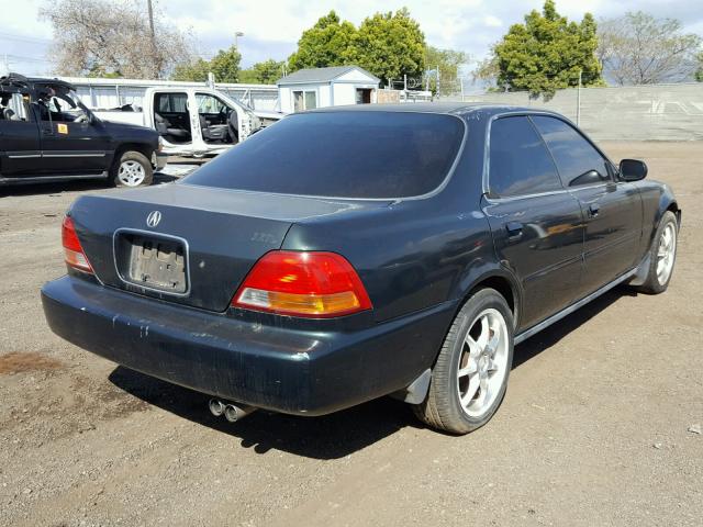 JH4UA3655VC000230 - 1997 ACURA 3.2TL GREEN photo 4