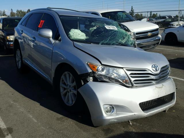 4T3ZA3BB7AU022353 - 2010 TOYOTA VENZA BASE SILVER photo 1