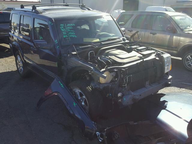 1J4RG5GT1AC114793 - 2010 JEEP COMMANDER BLUE photo 1