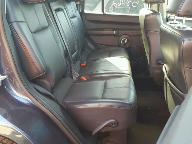 1J4RG5GT1AC114793 - 2010 JEEP COMMANDER BLUE photo 6