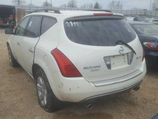 JN8AZ08W97W604936 - 2007 NISSAN MURANO SL CREAM photo 3