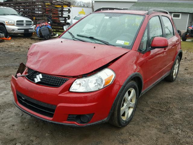 JS2YB5A32C6304232 - 2012 SUZUKI SX4 BASE RED photo 2