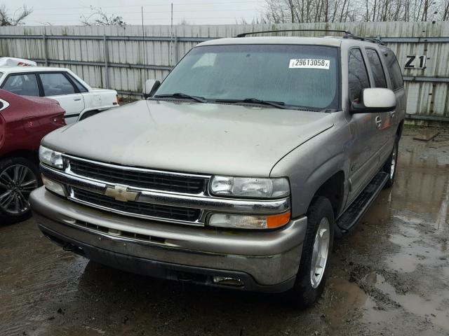 3GNFK16T1YG106578 - 2000 CHEVROLET SUBURBAN K GOLD photo 2