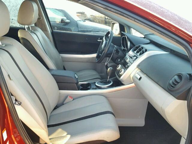 JM3ER293980195037 - 2008 MAZDA CX-7 BURGUNDY photo 5