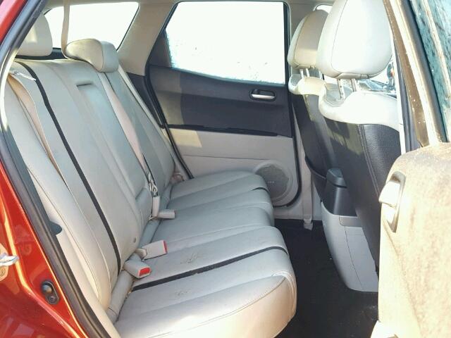 JM3ER293980195037 - 2008 MAZDA CX-7 BURGUNDY photo 6