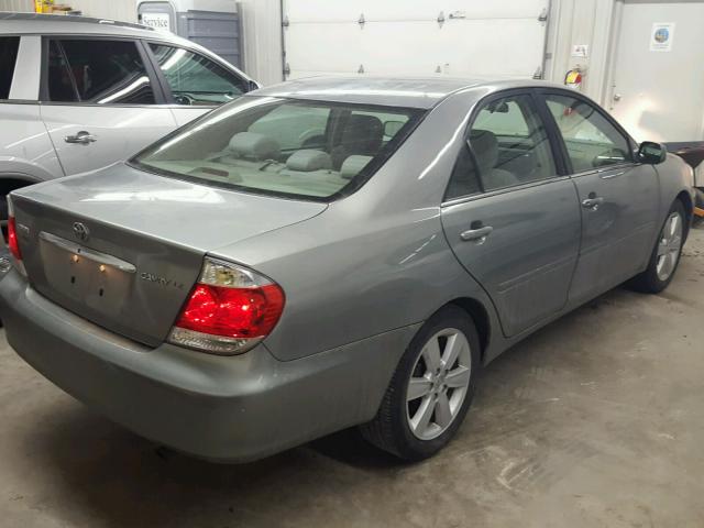 4T1BE32K65U613228 - 2005 TOYOTA CAMRY LE GREEN photo 4