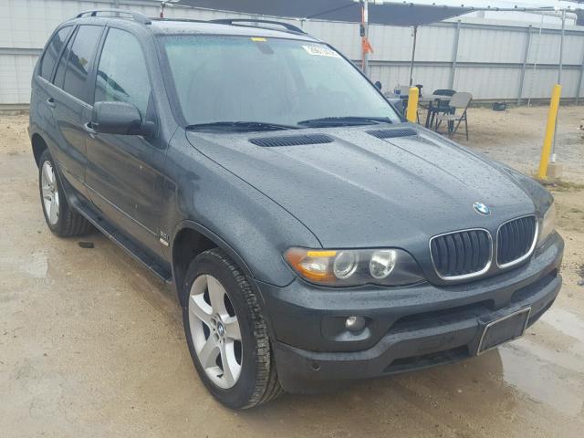 5UXFA13515LY17308 - 2005 BMW X5 3.0I GRAY photo 1