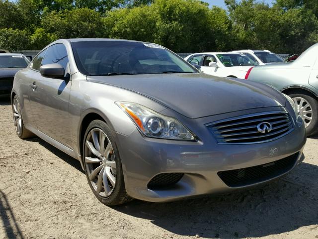 JNKCV64E68M121559 - 2008 INFINITI G37 BASE GRAY photo 1