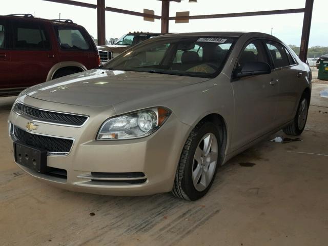 1G1ZG57B09F111741 - 2009 CHEVROLET MALIBU LS ოქროსფერი ფოტო 2