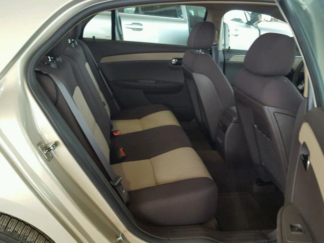 1G1ZG57B09F111741 - 2009 CHEVROLET MALIBU LS ოქროსფერი ფოტო 6