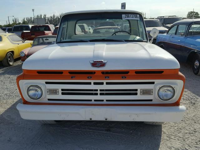 F10JR212815 - 1962 FORD F-150 TWO TONE photo 10