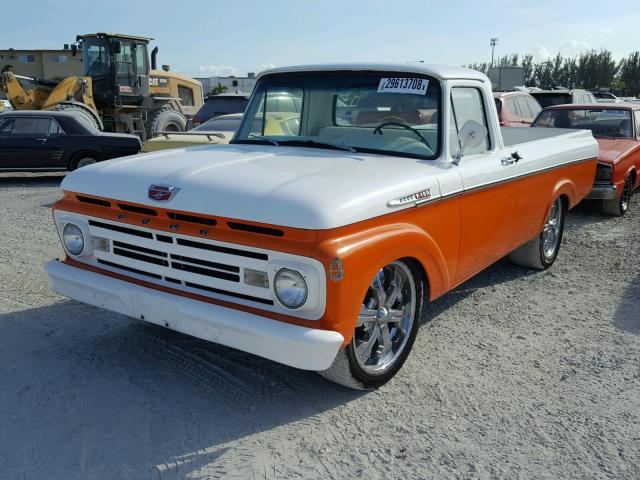 F10JR212815 - 1962 FORD F-150 TWO TONE photo 2