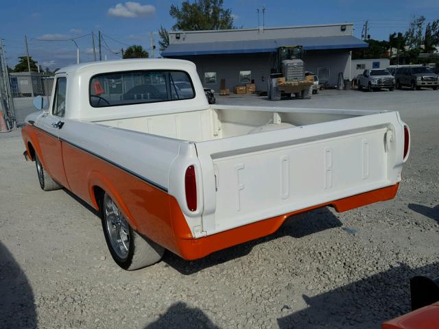 F10JR212815 - 1962 FORD F-150 TWO TONE photo 3