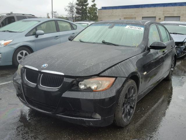 WBAVB13556PT02636 - 2006 BMW 325 I BLACK photo 2