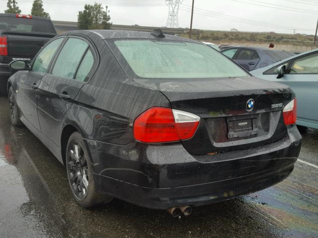 WBAVB13556PT02636 - 2006 BMW 325 I BLACK photo 3