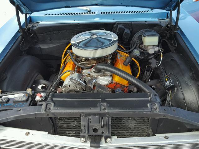 114270W314658 - 1970 CHEVROLET NOVA BLUE photo 7