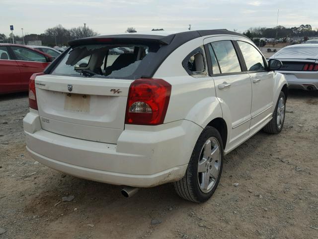 1B3HB78K87D104994 - 2007 DODGE CALIBER R/ WHITE photo 4