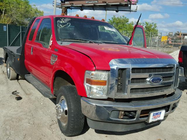 1FDWX3HRXAEA22209 - 2010 FORD F350 SUPER RED photo 1