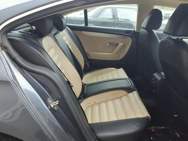 WVWHL73C99E531481 - 2009 VOLKSWAGEN CC LUXURY GRAY photo 6